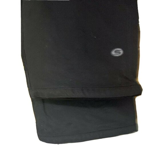 Vintage Womens Slalom Black Ski Snow Pants Medium Insulated Waterproof Pockets - Picture 8 of 11